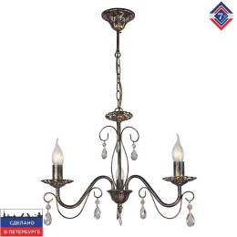 Люстра Петрасвет S1154-3, 3хЕ14 макс, 60Вт