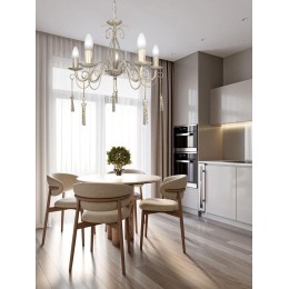 Люстра Петрасвет S1297-5, 5хЕ14 макс, 60Вт