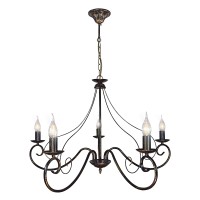 Люстра Петрасвет S1236-5, 5хЕ14 макс, 60Вт