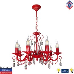 Люстра Петрасвет S1242-8, 8хЕ14 макс, 60Вт