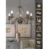 Люстра подвесная 5 ламп хрусталь Аврора S1154-5