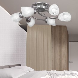 Люстра Петрасвет S2109-6, 6хЕ14 макс, 60Вт