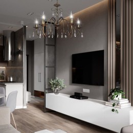 Люстра Петрасвет S1253-5, 5хЕ14 макс, 60Вт