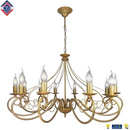 Люстра Петрасвет S1203-12, 12хЕ14 макс, 60Вт