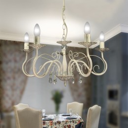 Люстра Петрасвет S1135-5, 5хЕ14 макс, 60Вт