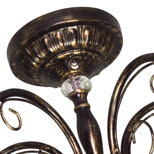 Люстра потолочная 5 плафонов собранная S2246-5