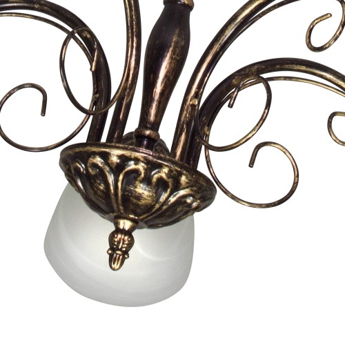 Люстра потолочная 5 плафонов собранная S2246-5