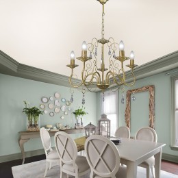 Люстра Петрасвет S1197-5, 5хЕ14 макс, 60Вт