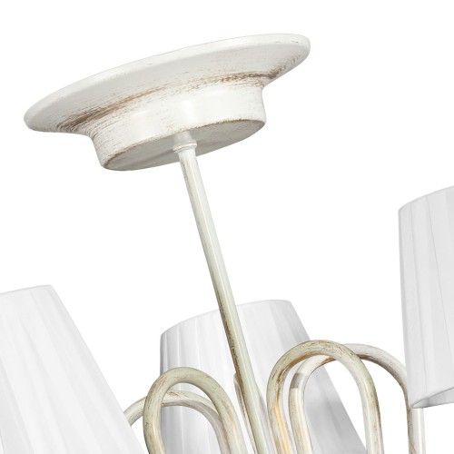 Люстра потолочная 5 ламп с абажурами S0001-5