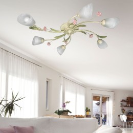 Люстра Петрасвет S2466-6, 6хЕ14 макс, 60Вт