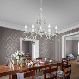 Люстра Петрасвет S1153-5, 5хЕ14 макс, 60Вт