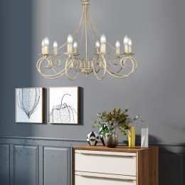 Люстра Петрасвет S1252-10, 10хЕ14 макс, 60Вт