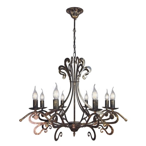 Люстра большая подвесная 8 ламп дизайнерская S3149-8