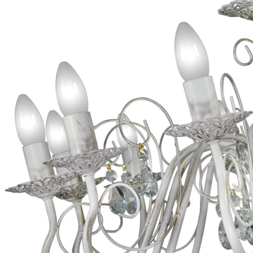 Люстра подвесная большая для зала S1161-12