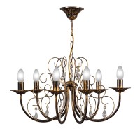 Люстра Петрасвет S8025-6, 6хЕ14 макс, 60Вт