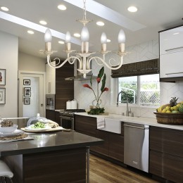 Люстра Петрасвет S1057-5, 5хЕ14 макс, 60Вт