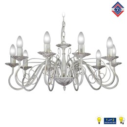 Люстра Петрасвет S1164-10, 10хЕ14 макс, 60Вт