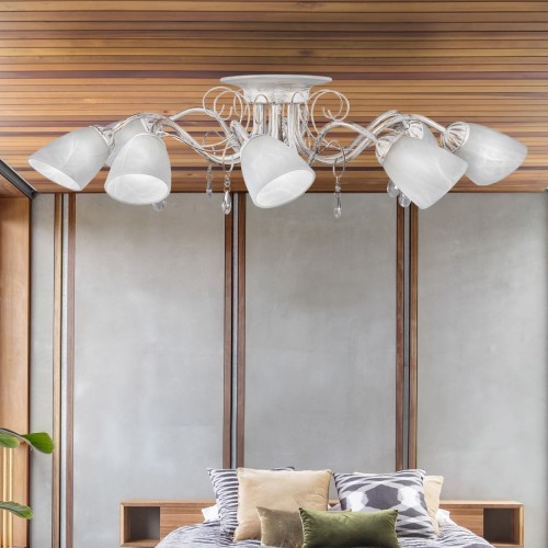 Люстра потолочная 8 плафонов S2111-8