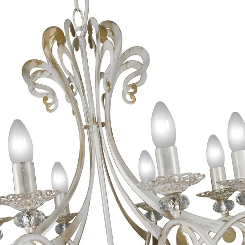 Люстра большая подвесная 8 ламп дизайнерская S3130-8