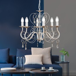 Люстра Петрасвет S1021-6, 6хЕ14 макс, 60Вт