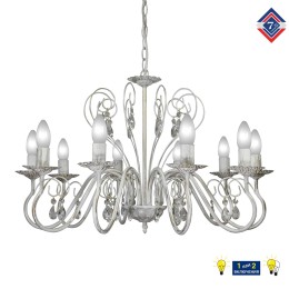 Люстра Петрасвет S1163-10, 10хЕ14 макс, 60Вт