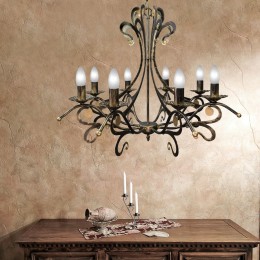 Люстра Петрасвет S3123-8, 8хЕ14 макс, 60Вт