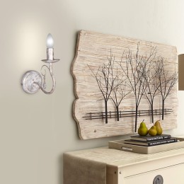 Бра Петрасвет S1248-1, 1хЕ14 макс, 60Вт