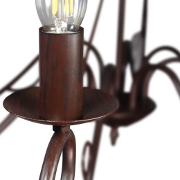 Люстра Петрасвет S1256-10, 10хЕ14 макс, 60Вт