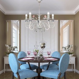 Люстра Петрасвет S1152-5, 5хЕ14 макс, 60Вт