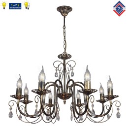 Люстра Петрасвет S1254-8, 8хЕ14 макс, 60Вт