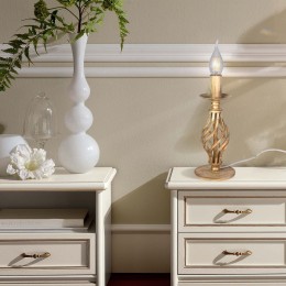 Настольная лампа Петрасвет S5095-1, 1хЕ14 макс, 60Вт