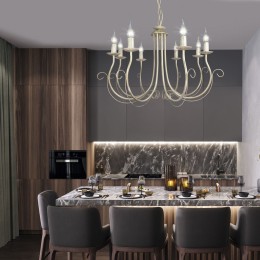 Люстра Петрасвет S1228-8, 8хЕ14 макс, 60Вт