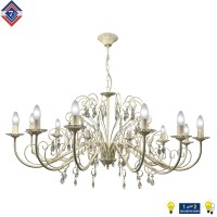 Люстра Петрасвет S1156-12, 12хЕ14 макс, 60Вт