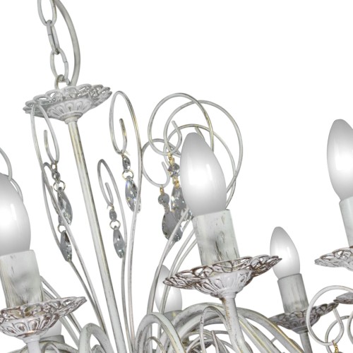 Люстра подвесная большая для зала S1163-12